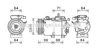 AVA QUALITY COOLING HYK365 Compressor, air conditioning